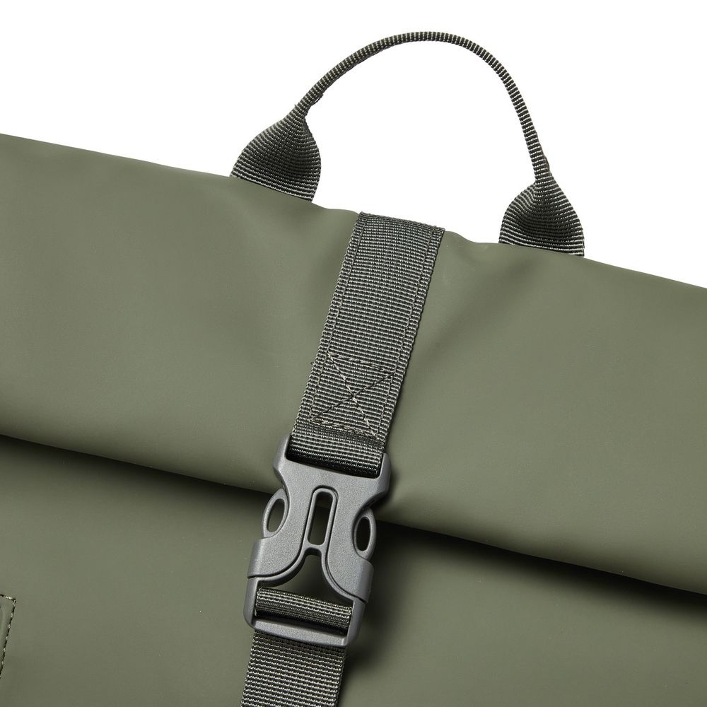 RivaCase 7826 ECO 17L Roll top backpack 14" Olive Green - Image 19