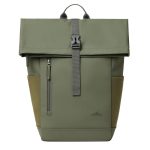 RivaCase 7826 ECO 17L Roll top backpack 14" Olive Green - Image 2