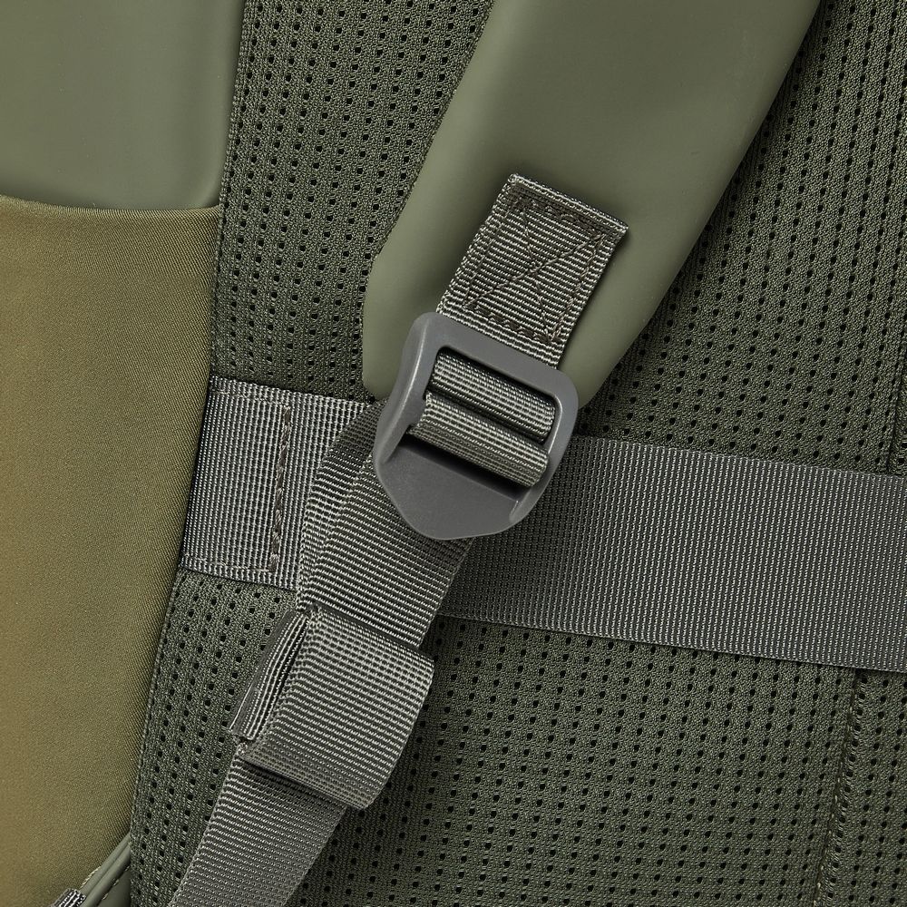 RivaCase 7826 ECO 17L Roll top backpack 14" Olive Green - Image 20