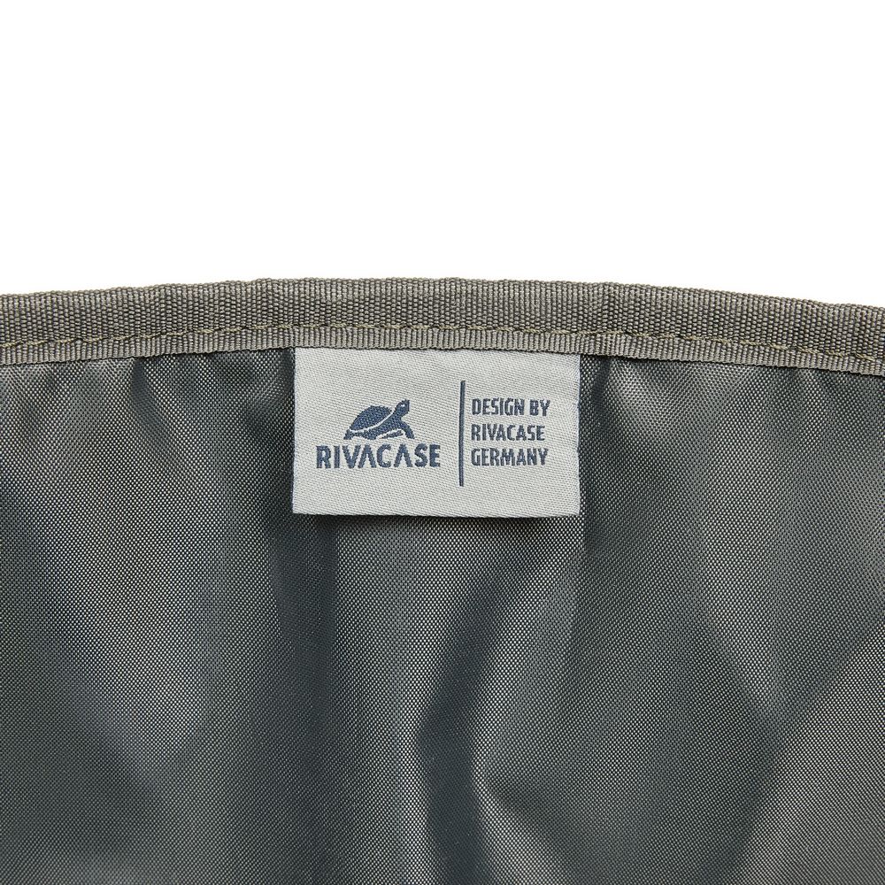 RivaCase 7826 ECO 17L Roll top backpack 14" Olive Green - Image 22