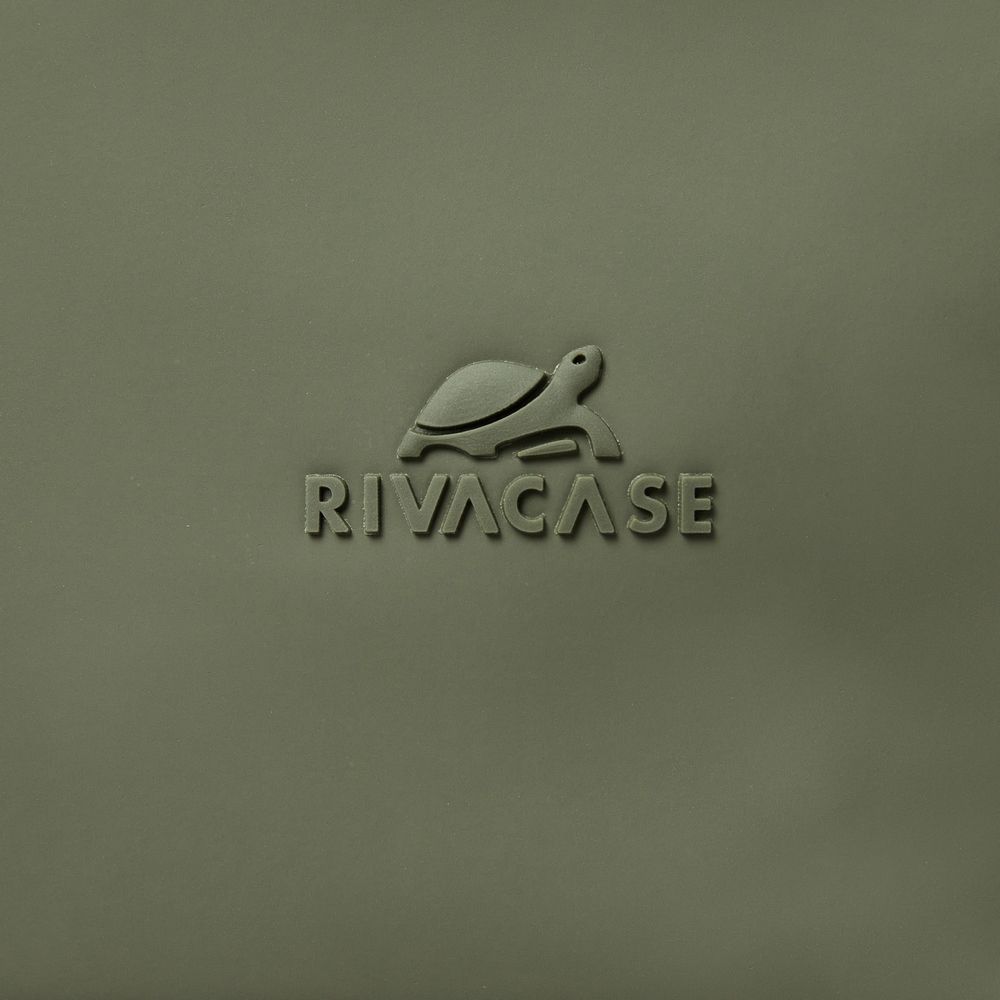 RivaCase 7826 ECO 17L Roll top backpack 14" Olive Green - Image 23