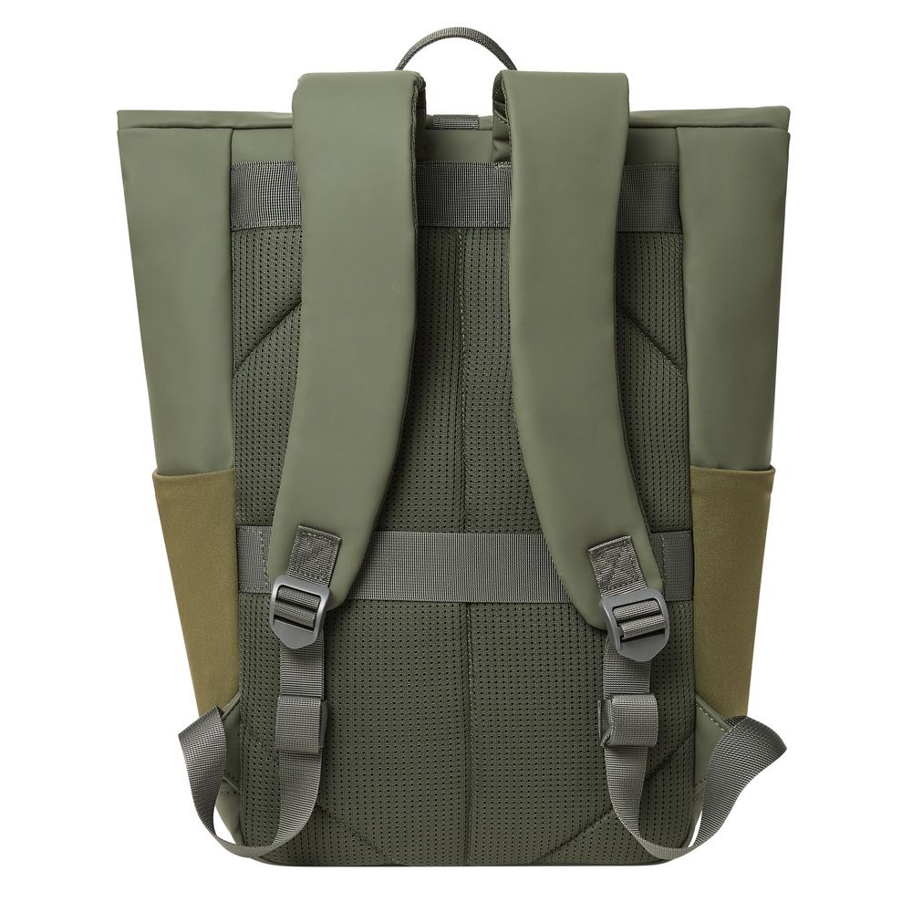 RivaCase 7826 ECO 17L Roll top backpack 14" Olive Green - Image 6