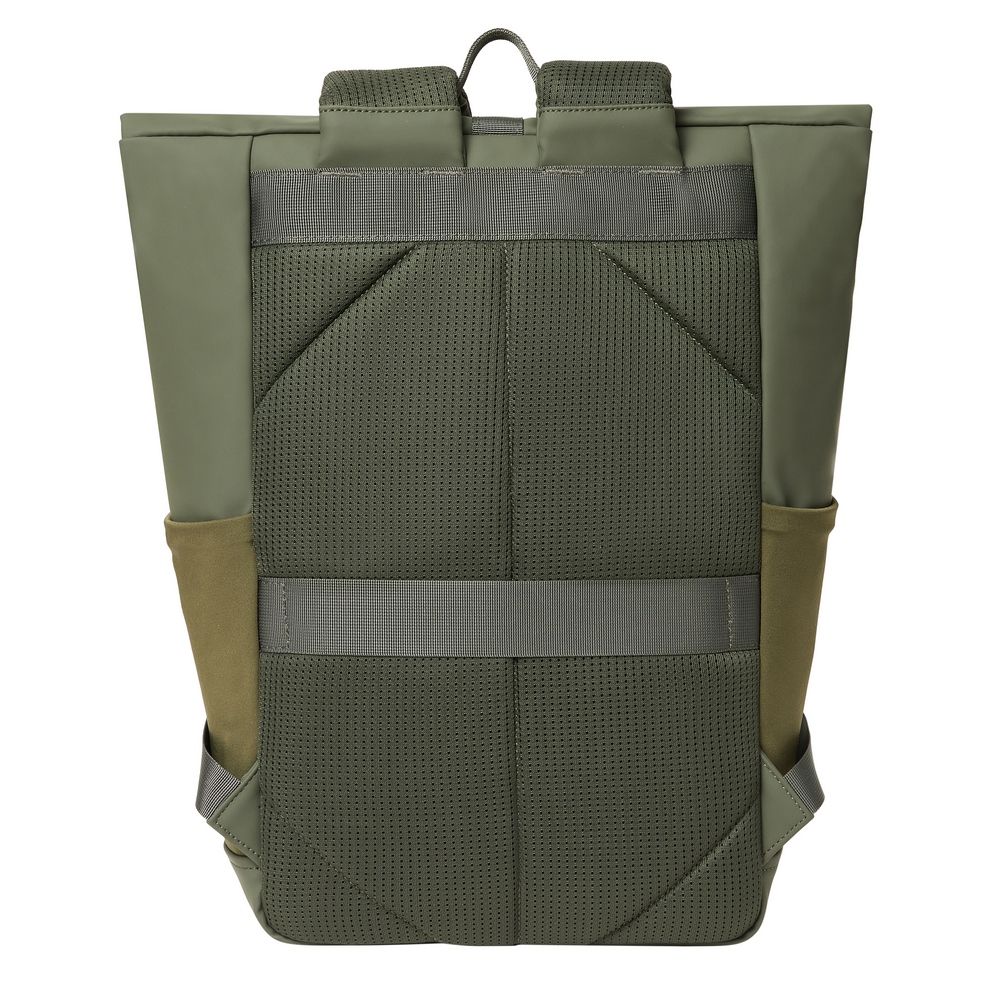 RivaCase 7826 ECO 17L Roll top backpack 14" Olive Green - Image 7