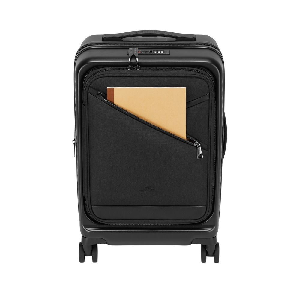 RivaCase 8180 ECO Hardshell expansion hand cabin luggage 20" Black - Image 15