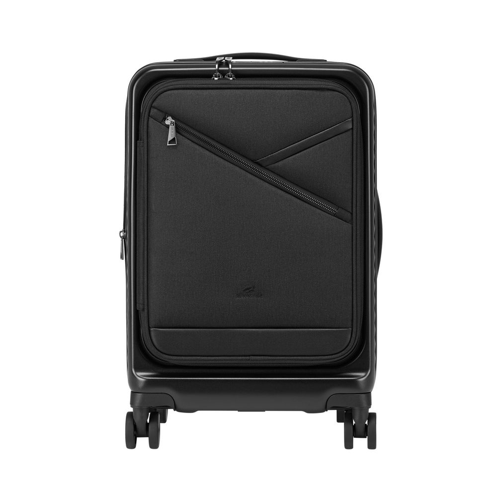 RivaCase 8180 ECO Hardshell expansion hand cabin luggage 20" Black - Image 8