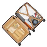 RivaCase 8181 ECO Hardshell carry-on hand cabin luggage 20" Black - Image 18