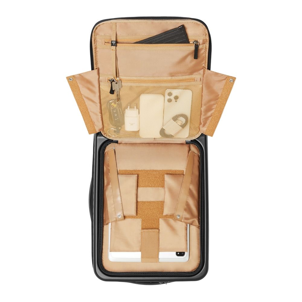 RivaCase 8181 ECO Hardshell carry-on hand cabin luggage 20" Black - Image 20