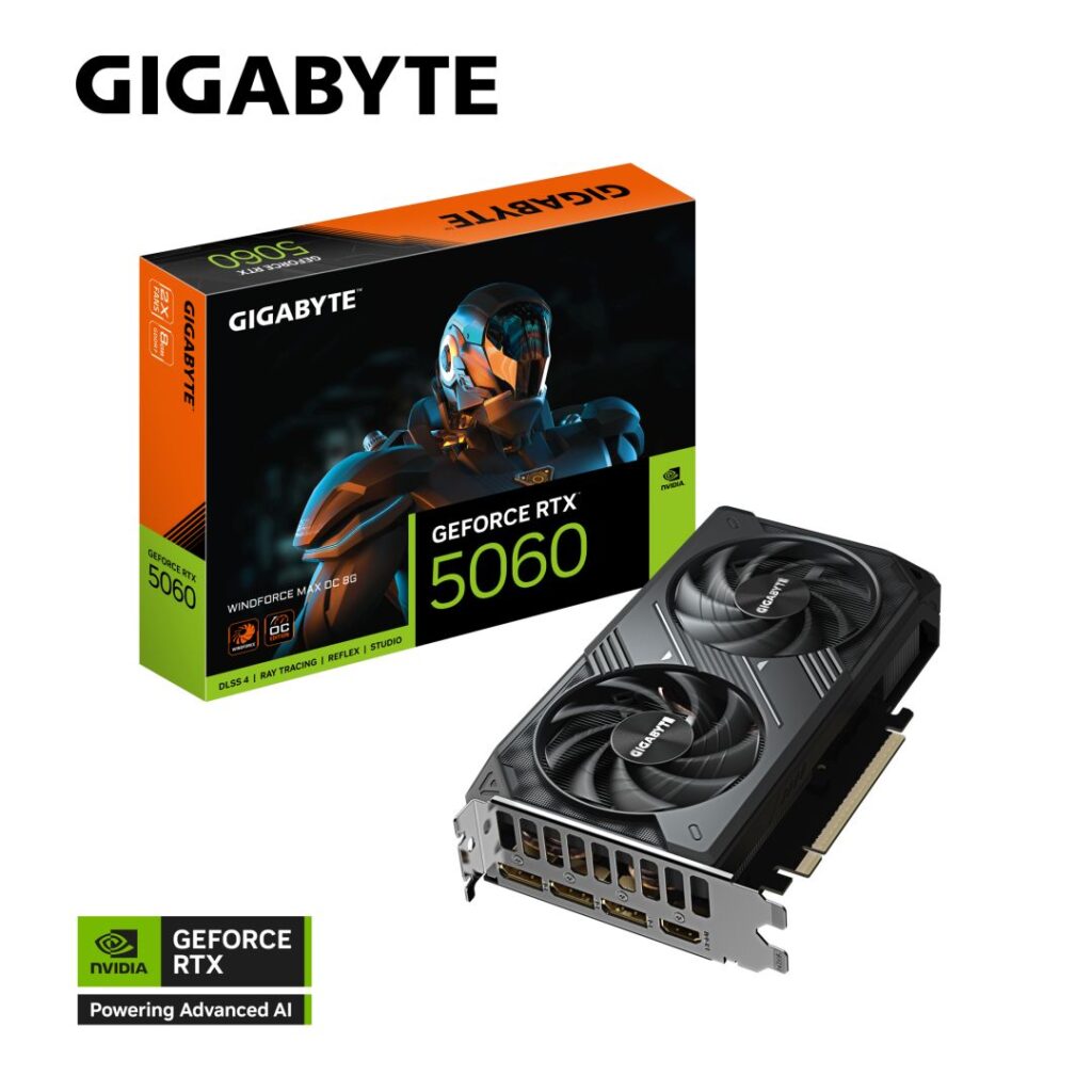 GIGABYTE Videokártya PCI-Ex16x nVIDIA RTX 5060 8GB DDR7 OC - Image 3