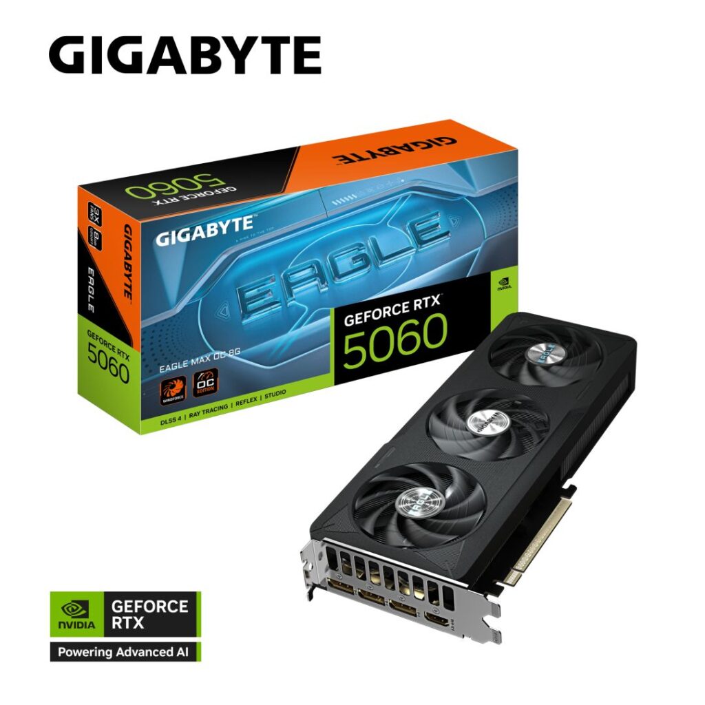 GIGABYTE Videokártya PCI-Ex16x nVIDIA RTX 5060 8GB DDR7 OC - Image 3