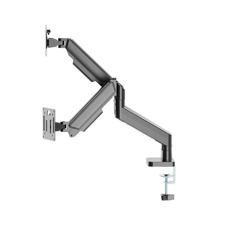 gembird-desk-mounted-adjustable-double-monitor-arm-17-32-black_2.jpg Gembird Desk mounted adjustable double monitor arm 17"-32" Black - Image 2