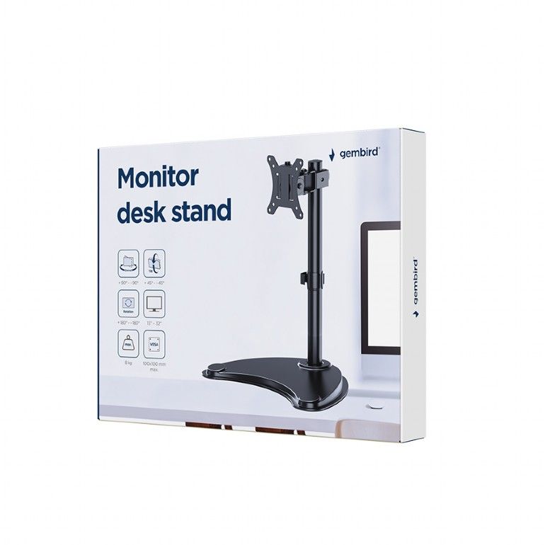 gembird-monitor-desk-stand-13-32-black_5.jpg Gembird Monitor desk stand 13"-32" Black - Image 5