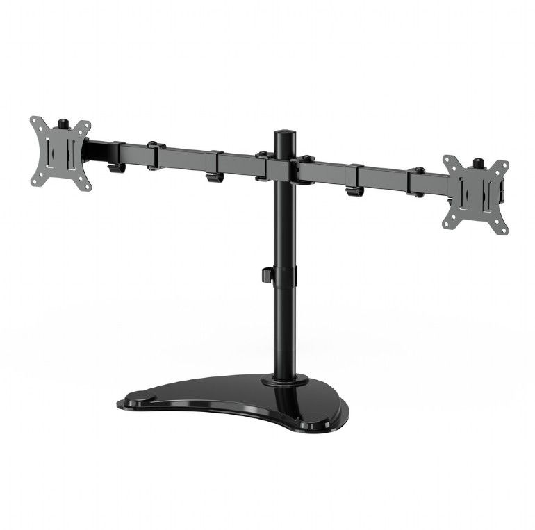 gembird-dual-monitor-desk-stand-13-32-black_1.jpg Gembird Dual monitor desk stand 13”-32” Black - Image 1