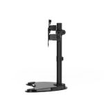 Gembird Dual monitor desk stand 13”-32” Black - Image 4