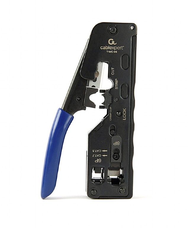 Gembird CAT.7 LAN pass-through plug crimping tool Blue - Image 3