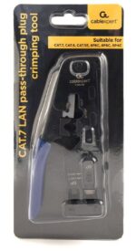 Gembird CAT.7 LAN pass-through plug crimping tool Blue - Image 5