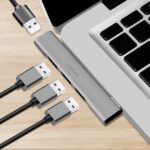 Logilink UA0437 Ultraslim 4-Port USB-C-Hub Aluminium - Image 4