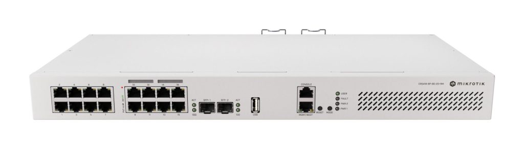 Mikrotik CRS418-8P-8G-2S+RM Switch - Image 2
