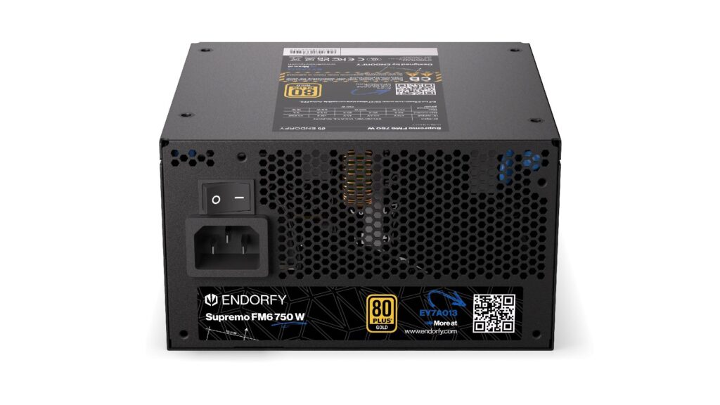 Endorfy Tápegység - Supremo FM6 Gold 750 W (80+ Gold, ATX 3.1, 12cm, fekete) - Image 9
