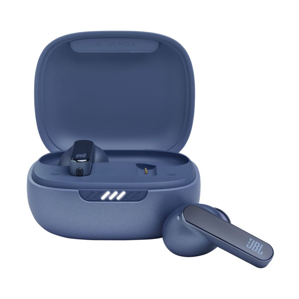 JBL Live Pro 2 TWS Bluetooth Headset Blue - Image 1