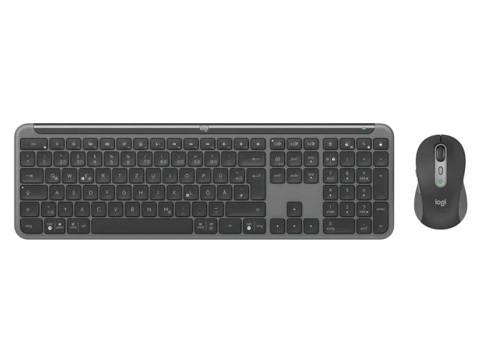 logitech-mk950-signature-slim-wireless-bluetooth-keyboard-combo-for-business-graphite-de_1.jpg Logitech MK950 Signature Slim Wireless Bluetooth Keyboard Combo for Business Graphite DE - Image 1