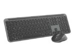 Logitech MK950 Signature Slim Wireless Bluetooth Keyboard Combo for Business Graphite DE - Image 3