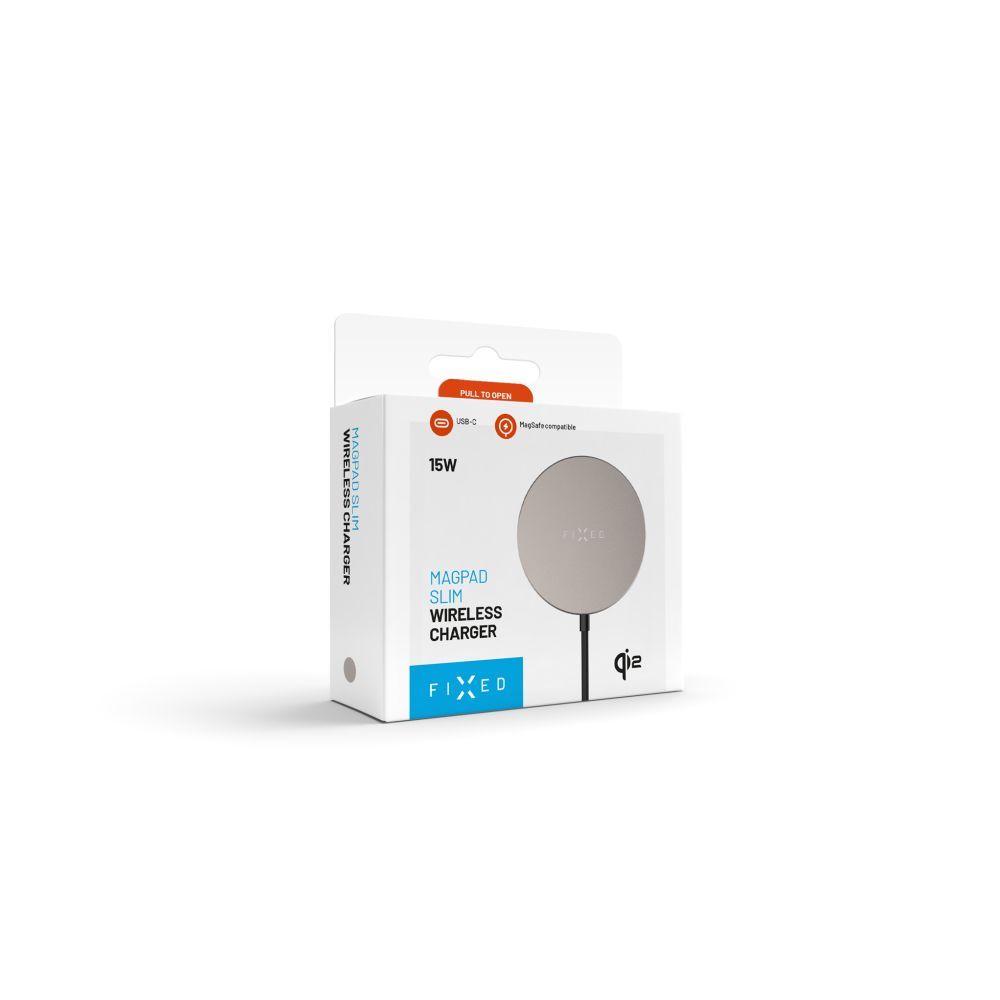 FIXED MagPad Slim Qi2 MagSafe Wireless töltő Titan - Image 12