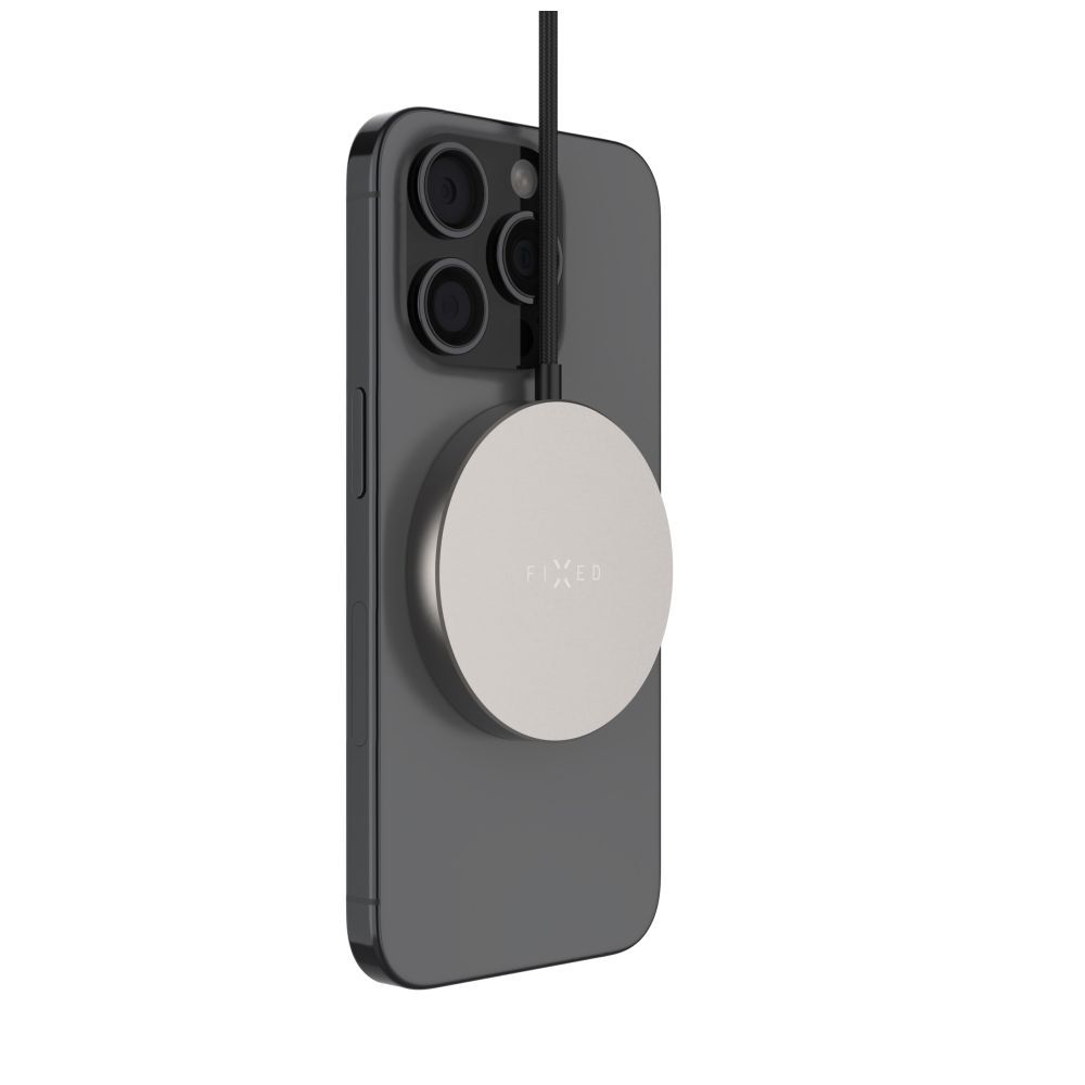 FIXED MagPad Slim Qi2 MagSafe Wireless töltő Titan - Image 2