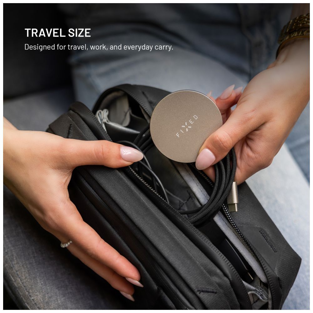 FIXED MagPad Slim Qi2 MagSafe Wireless töltő Titan - Image 9