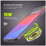 FIXED MagPad Slim Qi2 MagSafe-Unterstützung Wireless töltő, fekete - Image 4