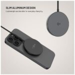 FIXED MagPad Slim Qi2 MagSafe-Unterstützung Wireless töltő, fekete - Image 6