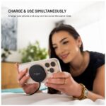 FIXED MagPad Slim Qi2 MagSafe-Unterstützung Wireless töltő, fekete - Image 8