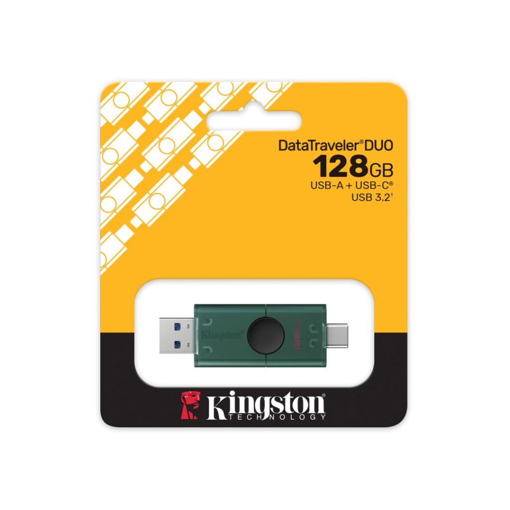 kingston-128gb-datatraveler-duo-black-green_4.jpg Kingston 128GB DataTraveler Duo Black/Green - Image 4