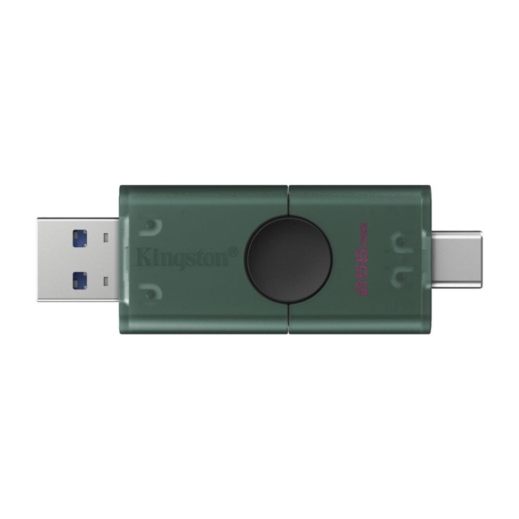 Kingston 256GB DataTraveler Duo Black/Green - Image 2
