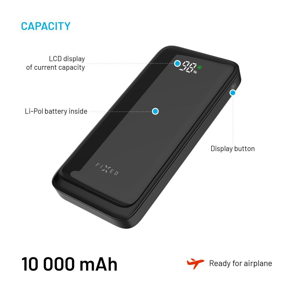 FIXED Zen2 PowerBank 10000 mAh Black - Image 4
