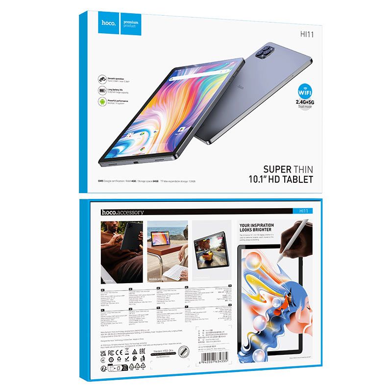 Hoco HI11 10,1" 64GB Wi-Fi Grey - Image 5
