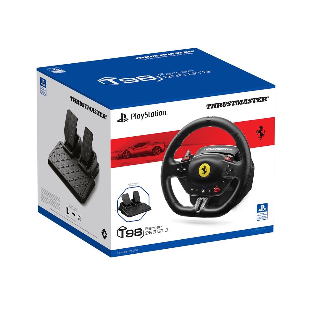Thrustmaster T98 Ferrari 296 GTB USB Black - Image 7