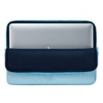 RivaCase 7703 Suzuka Laptop Sleeve 13,3" Pastel Blue - Image 7