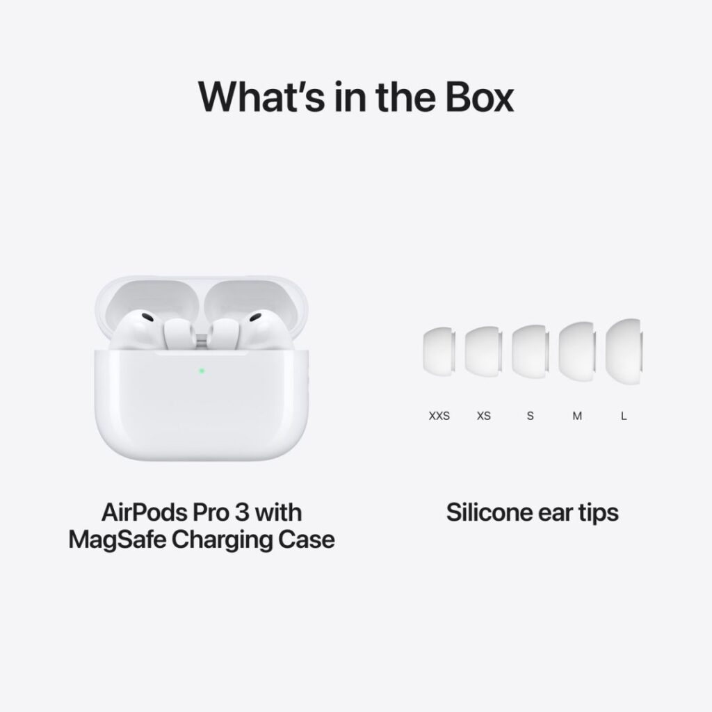 Apple AirPods Pro3 Headset White - Image 4