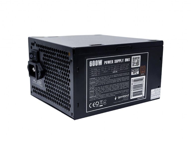Gembird 600W 80+ Bronze CCC-PSU80P-BBP-600 - Image 4
