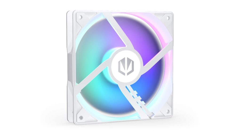 Endorfy Cooler - Stratus 120 PWM ARGB (12 cm, 4 pin, 1400 rpm, fehér) - Image 6