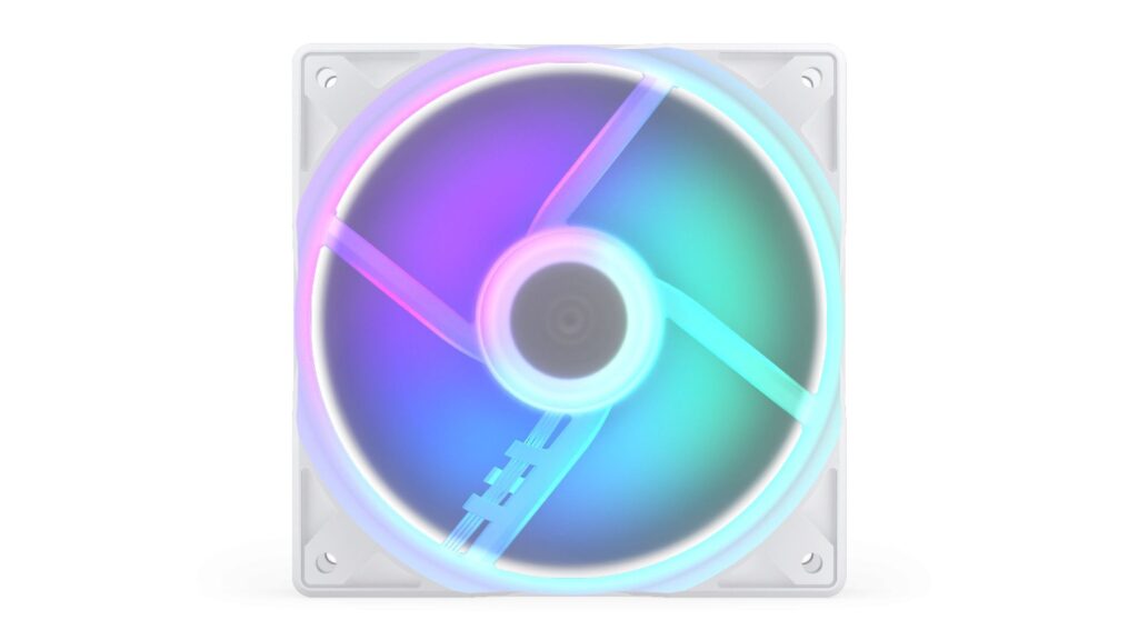 Endorfy Cooler - Stratus 120 PWM ARGB (12 cm, 4 pin, 1400 rpm, fehér) - Image 10