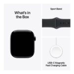 Apple Watch S11 GPS 46mm Jet Black Aluminium Case with Black Sport Band S/M - Image 3
