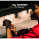 Apple Watch S11 Cellular 42mm Jet Black Aluminium Case with Black Sport Band M/L - Image 5