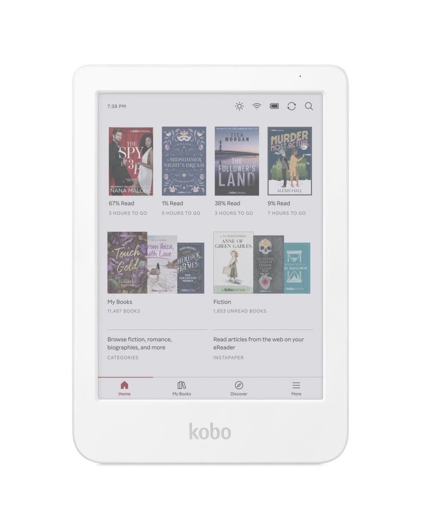 Kobo Clara Colour 6" E-book olvasó 16GB White - Image 2