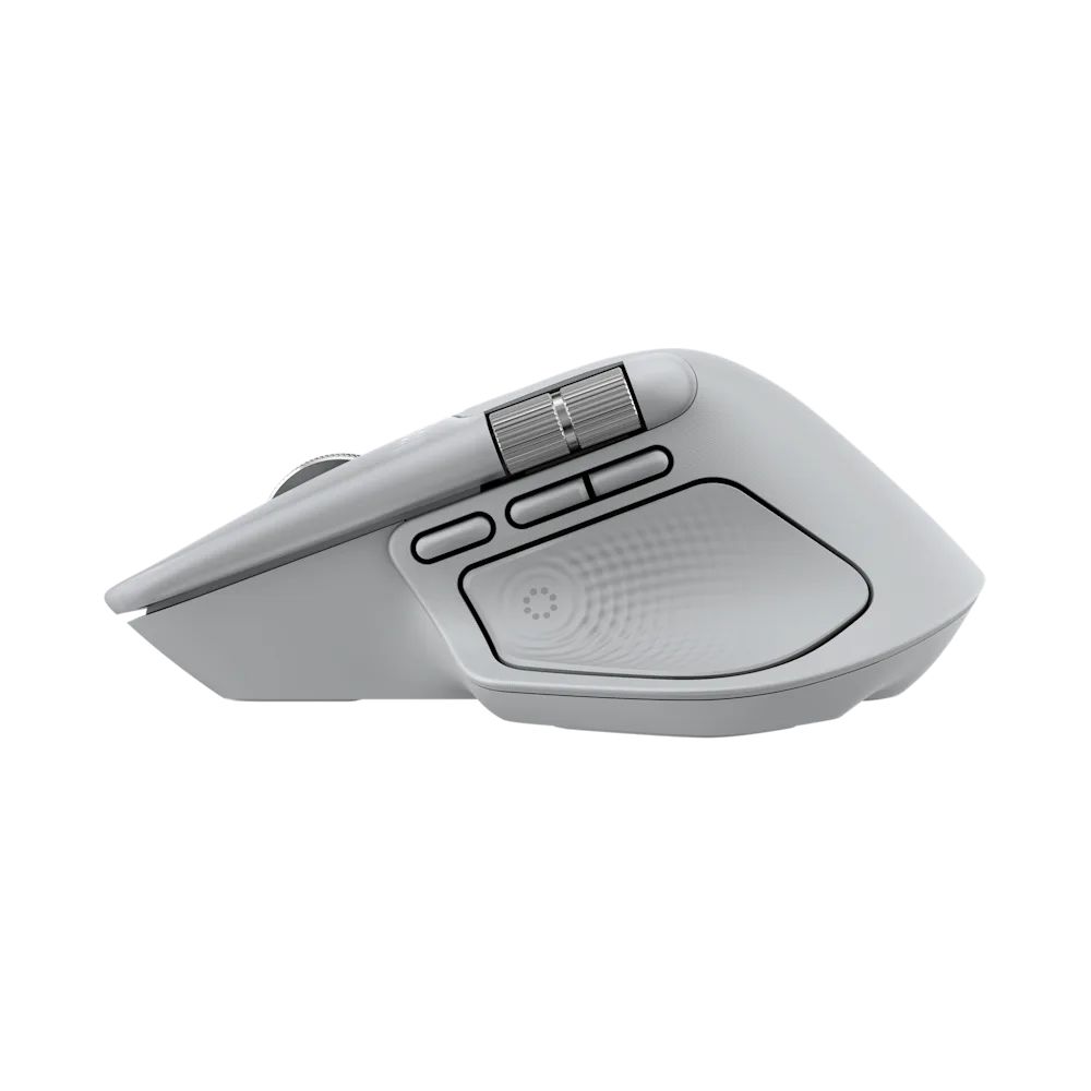 Logitech MX Master 4 Mouse Pale Gray - Image 6