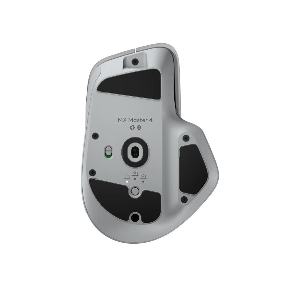 Logitech MX Master 4 Mouse Pale Gray - Image 8