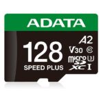 A-Data 128GB microSDXC Speed Plus Class 10 UHS-I U3 V30 + adapterrel - Image 3