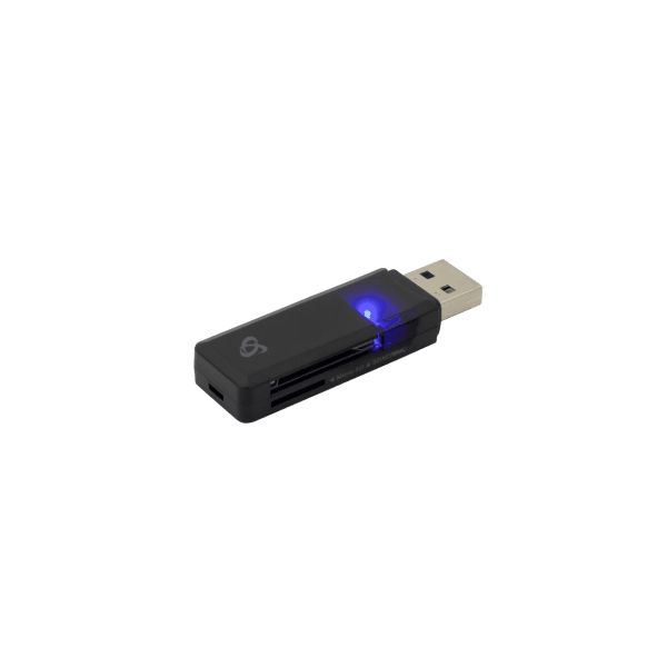 SBOX CR-01 USB3.0 Card Reader Black - Image 2