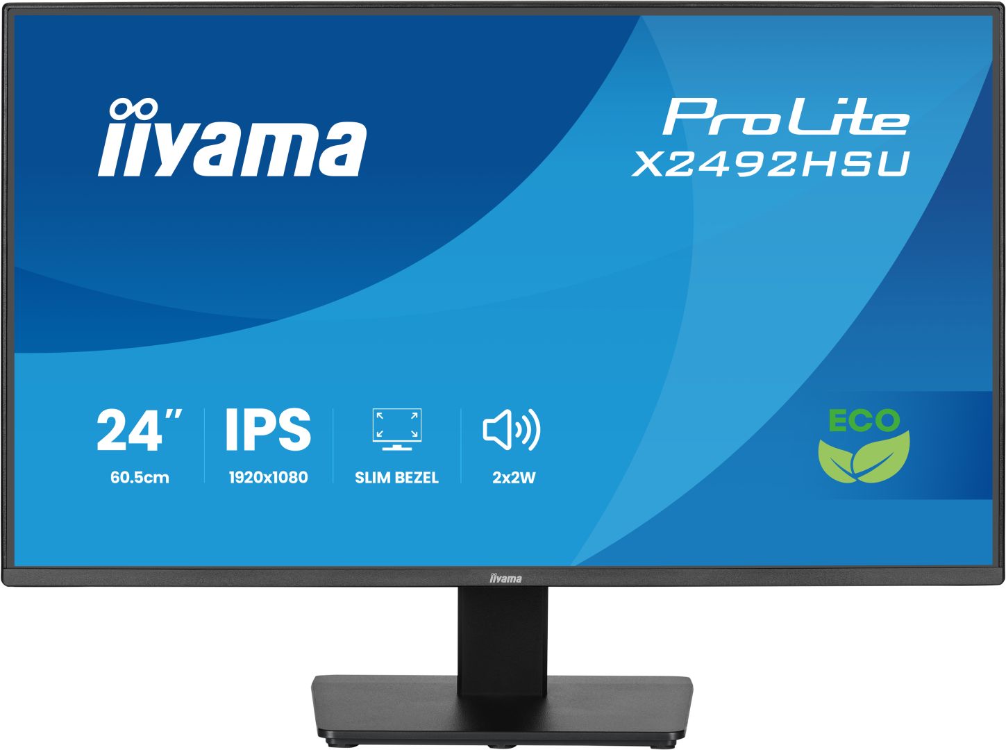 iiyama-24-prolite-x2492hsu-b1-ips-led_1.jpg iiyama 24" ProLite X2492HSU-B1 IPS LED - Image 1