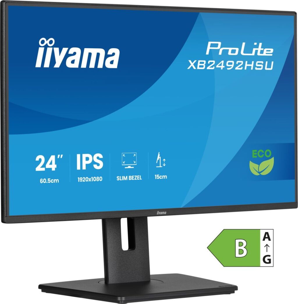 iiyama 24" ProLite XB2492HSU-B1 IPS LED - Image 4
